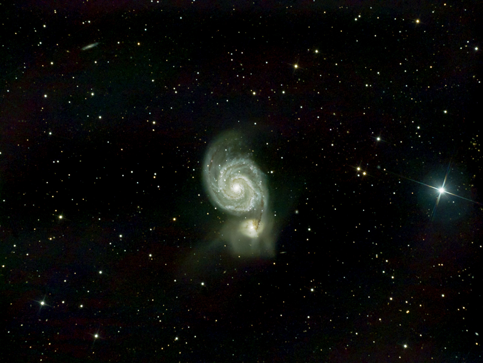 M51  The Whirlpool Galaxy